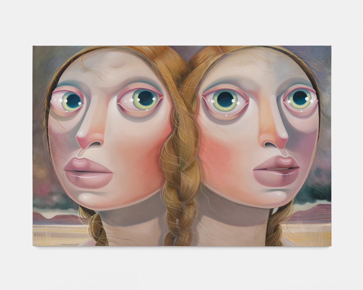Tania Marmolejo

The Reluctant Mirror, 2022

oil on canvas

60h x 90w in

152.40h x 228.60w cm