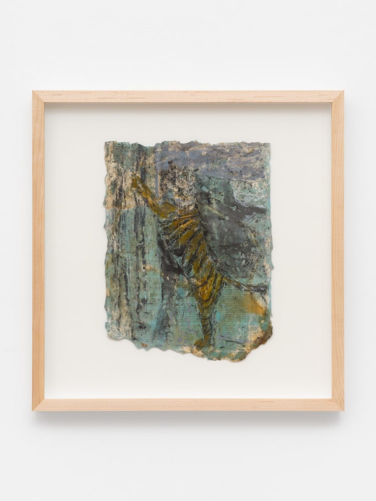 Joshua Hagler

Tiger, 1980-2024

Charcoal, graphite, oil pastel, wax on found Baptist workbook
page

13 1/2 x 10 1/4 in
34.3 x 26 cm