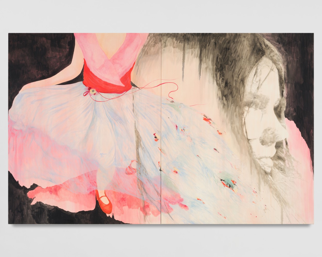 Emily&amp;nbsp;Ferguson

Changeling, 2024

oil on canvas

152h x 244w cm

60h x 96w in