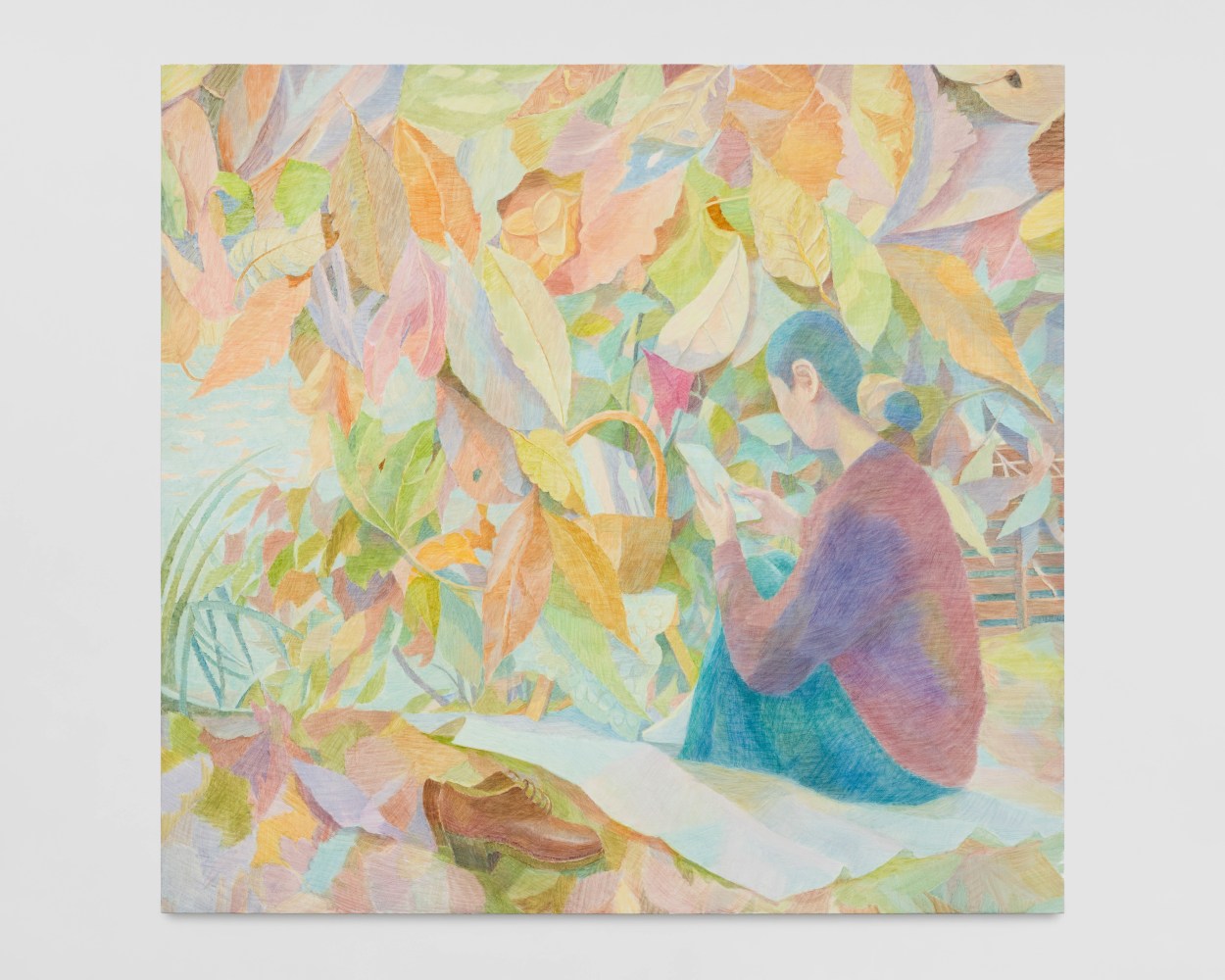 Yoora&amp;nbsp;Lee

Golden petals, 2024

oil on linen

173h x 163w cm

68h x 64w in