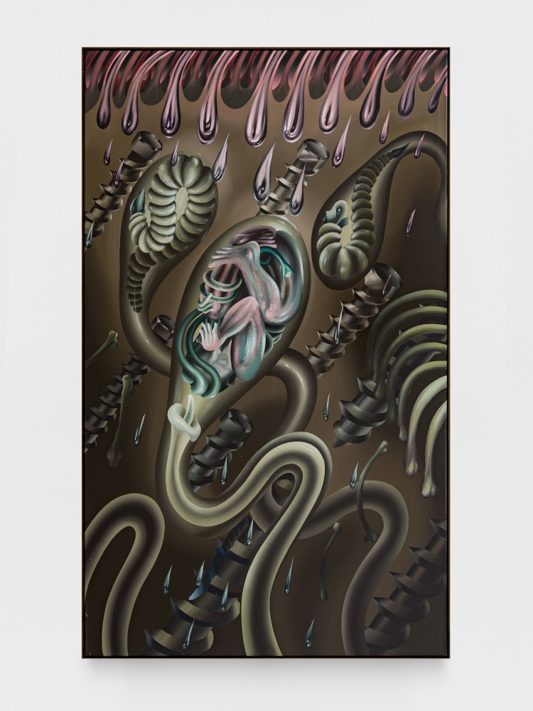 Igor Hosnedl

Seed, 2025

handmade pigments, glue and damar varnish on canvas&amp;nbsp;

98 1/2 x 59 in
250 x 150 cm