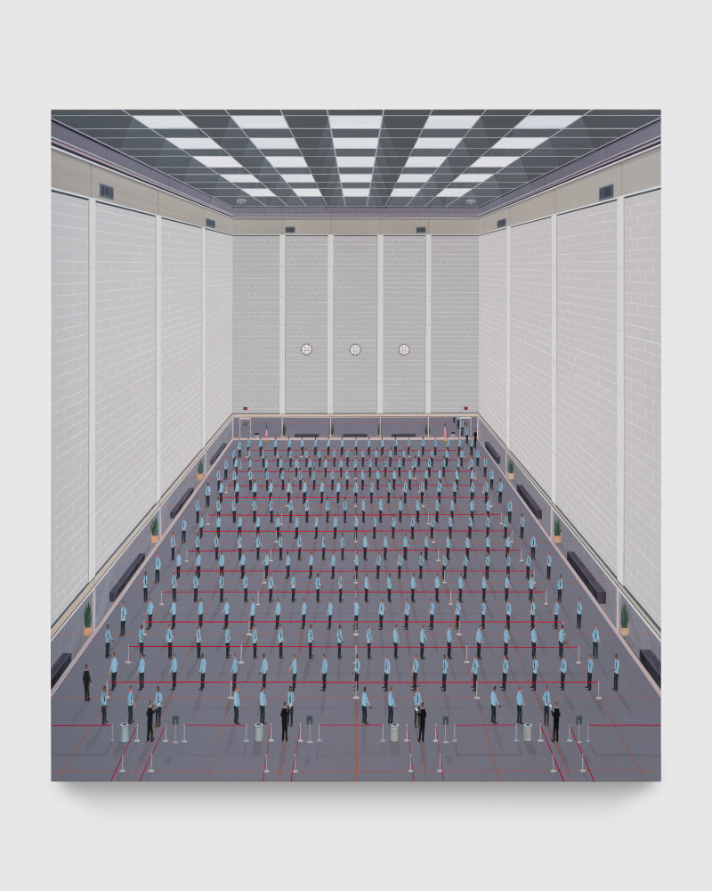 Ian Davis

Security Clearance, 2025

acrylic on panel

55 x 50 in
140 x 127 cm
