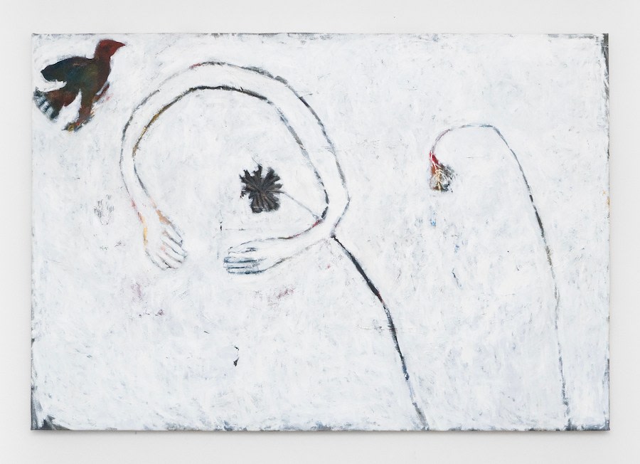 June Canedo de Souza

Bird &amp;amp; Hug, 2023

oil, acrylic and oil pastels on canvas

44 x 64 in
111.8 x 162.6 cm