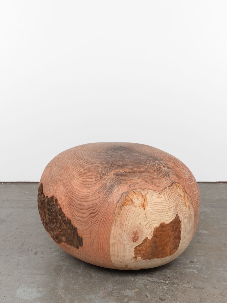 Jesse Schlesinger Untitled (c.o.), 2023 Redwood (salvaged) 23 x 32 x 34 inches 58.4 x 81.3 x 86.4 cm