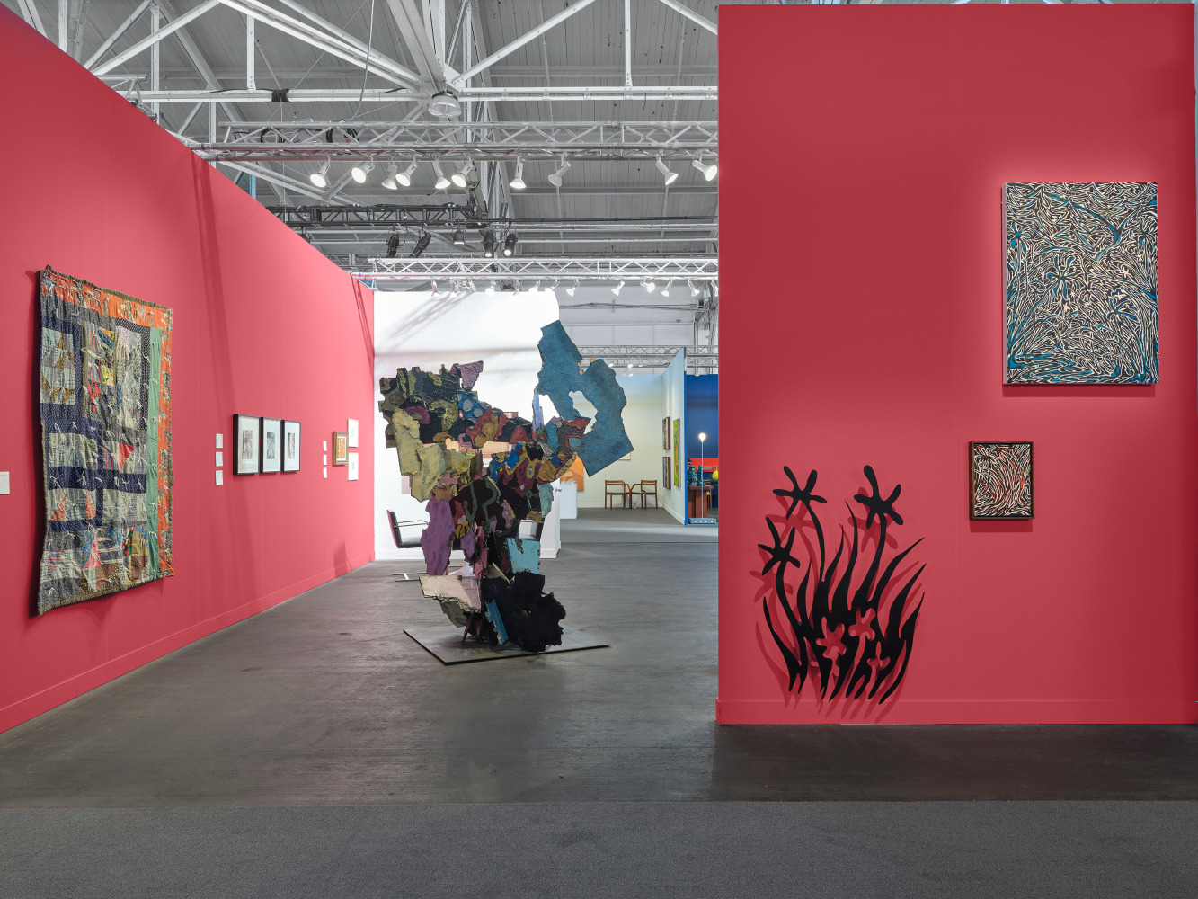 Anthony Meier booth installation images at FOG Design + Art 2025 in San Francisco