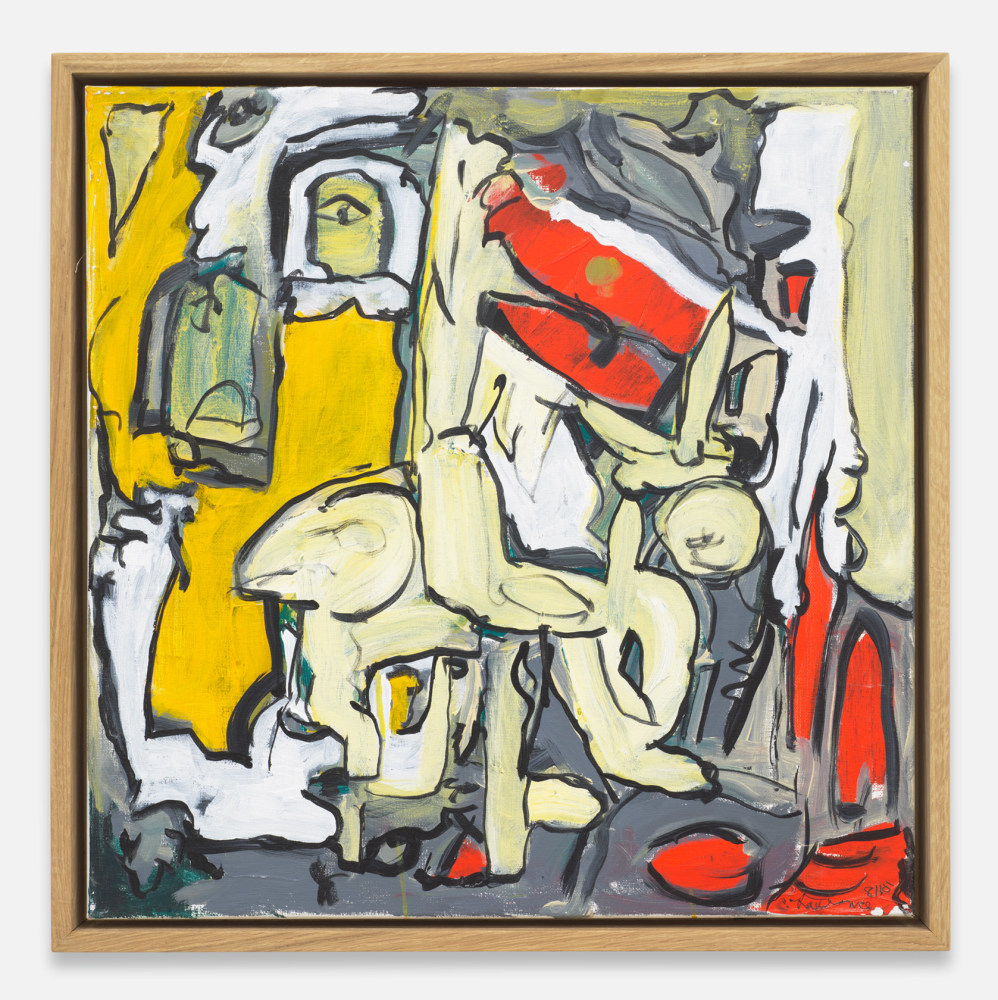 Claude Lawrence What the Traveler Saw, 2015 Acrylic on canvas 20 x 20 inches 50.8 x 50.8 cm