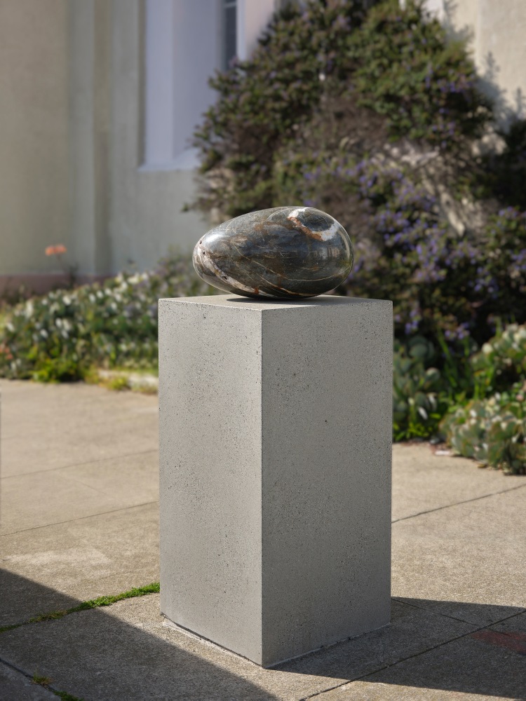 Jesse Schlesinger Pacific Transit, 2024 Concrete, stone and bronze Site-specific artwork commissioned by the City and County of San Francisco through the San Francisco Arts Commission