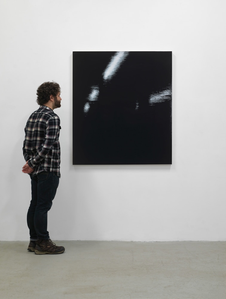 Kate Shepherd Original, Studio Lights, 2017 Enamel on panel 50 x 44 inches 132.1 x 114.3 cm