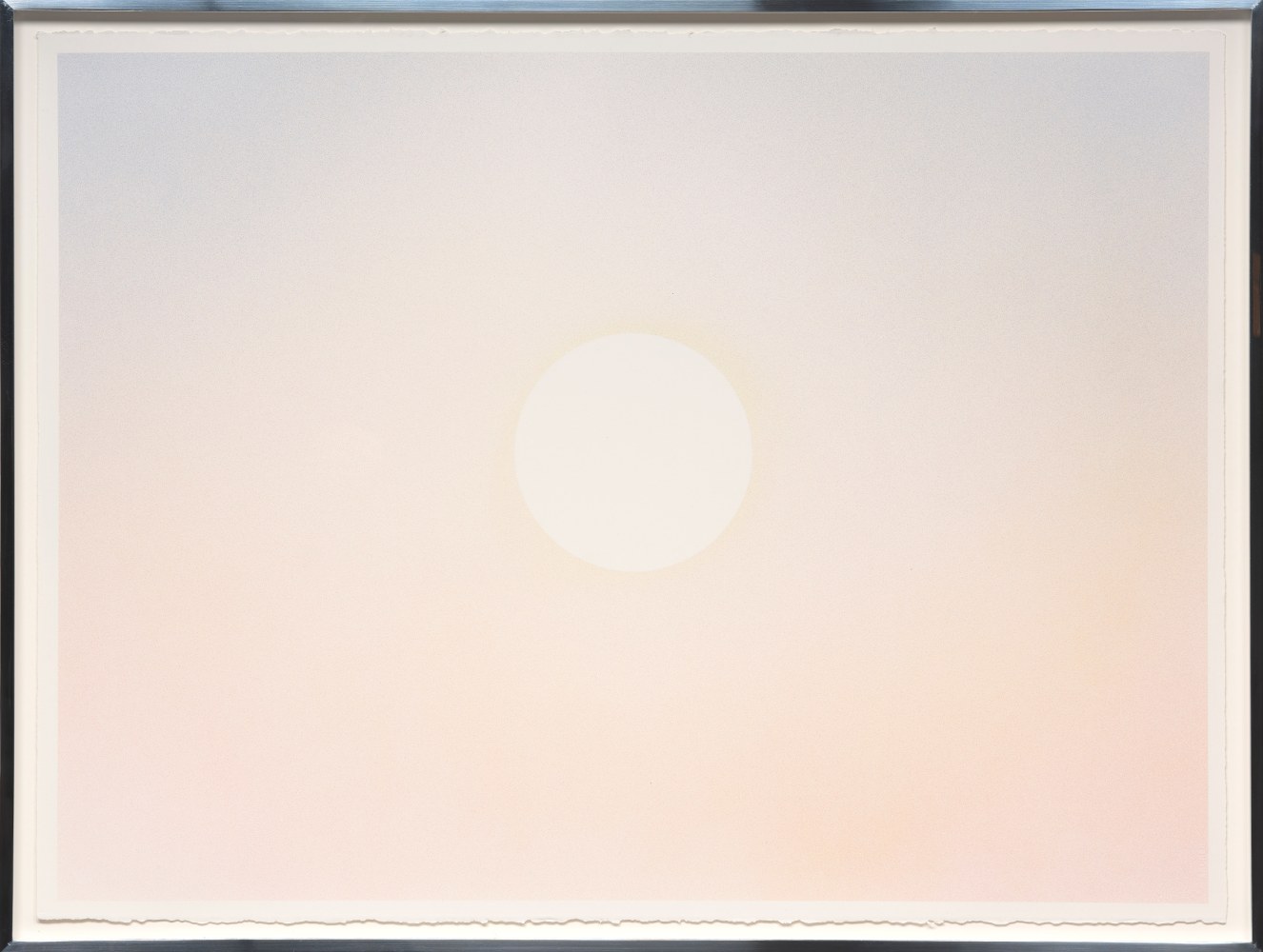 Rob Reynolds, New Sun (cyan, magenta, yellow), 2025