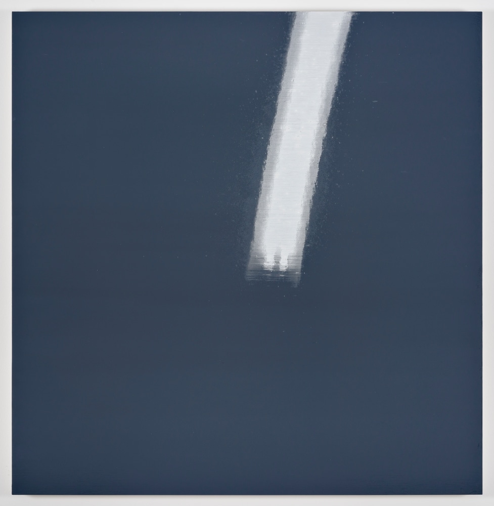 Kate Shepherd Kodak, Bolts, Giraffe Horns, 2018 Screen printed enamel and enamel on panel Five panels 41 x 42 inches each (104.1 x 106.7 cm) 41 x 210 inches overall (104.1 x 533.4 cm)