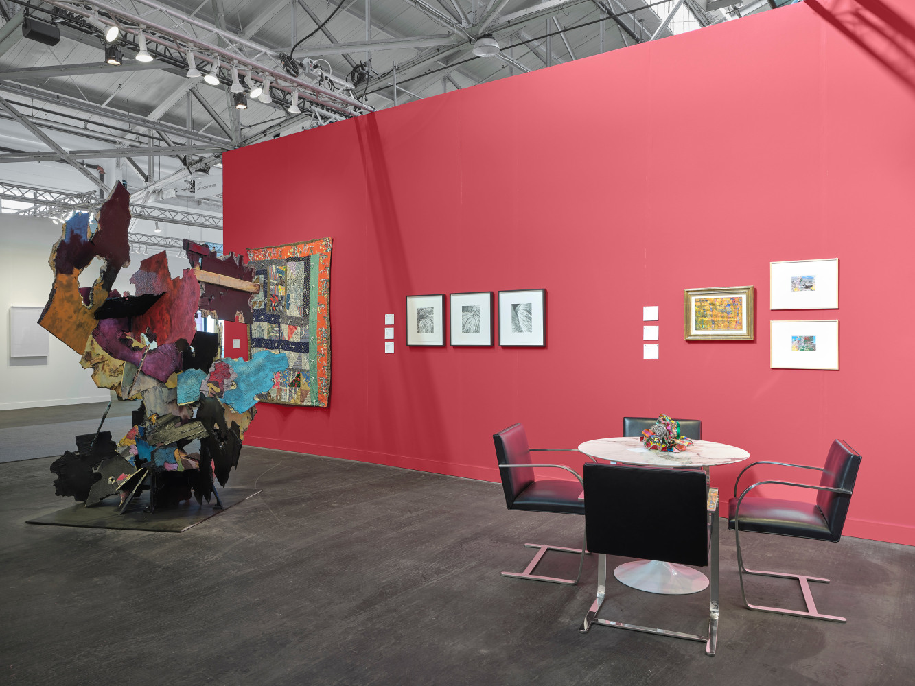 Anthony Meier booth installation images at FOG Design + Art 2025 in San Francisco