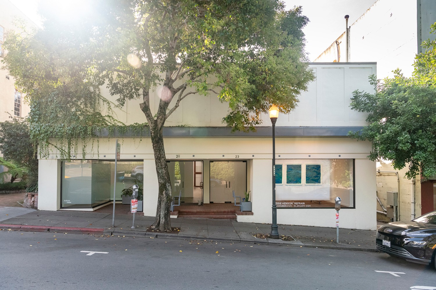 Jessie Henson Refrain installation images at Anthony Meier 2023