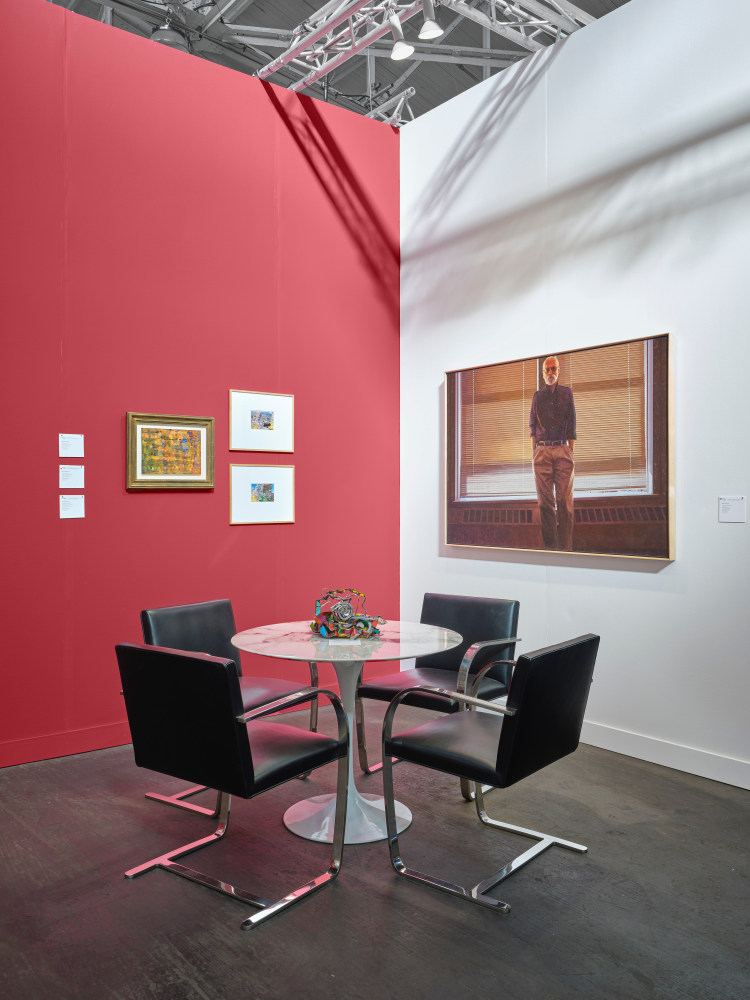 Anthony Meier booth installation images at FOG Design + Art 2025 in San Francisco