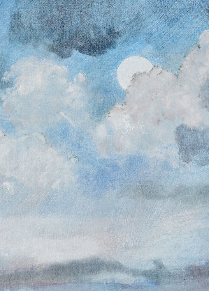 Caragh Thuring It is Faulting, 2024 Acrylic gesso, pigment and oil on linen 13 3/4 x 17 3/4 inches 35 x 45 cm