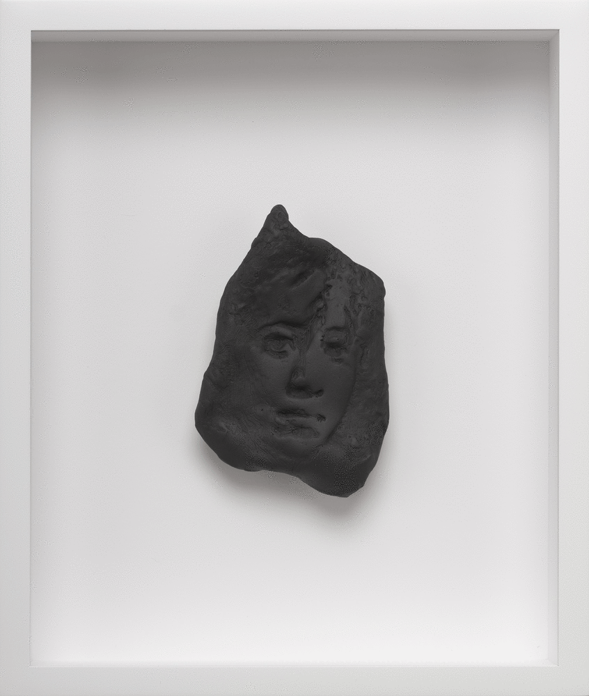 Erica Deeman

Untitled 03 (Self Portrait), 2020

Cassius Obsidian clay, unique in a series

Framed Dimensions:

10 1/2 x 8 3/4 x 2 3/4 inches

26.7 x 22.2 x 7 cm

Edition of 3

$6,500.