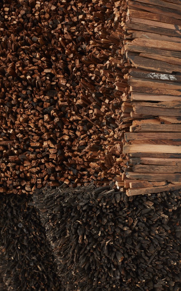 Leonardo Drew Number 79S, 2020 Wood 31 x 24 x 12 inches 78.7 x 61 x 30.5 cm