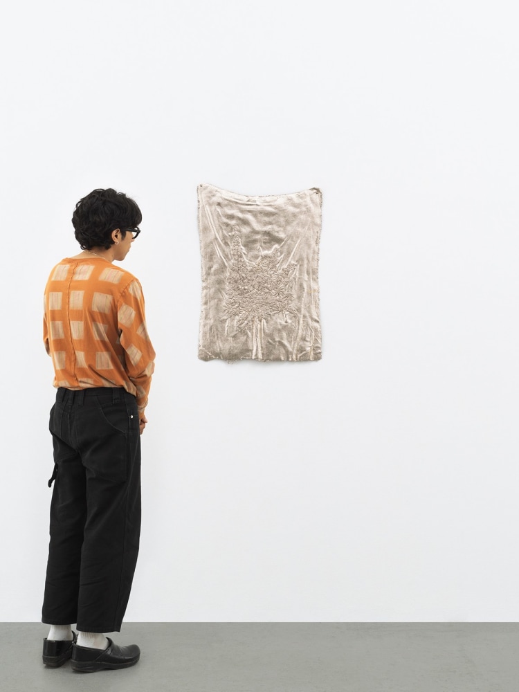 Jessie Henson Monument (shine), 2024 Inscribed on the verso with the artist's signature, name and date Unique Bronze with 22k and Caplain 20K gold leaf 29 1/2 x 20 1/4 x 1 inches 74.9 x 51.4 x 2.5 cm