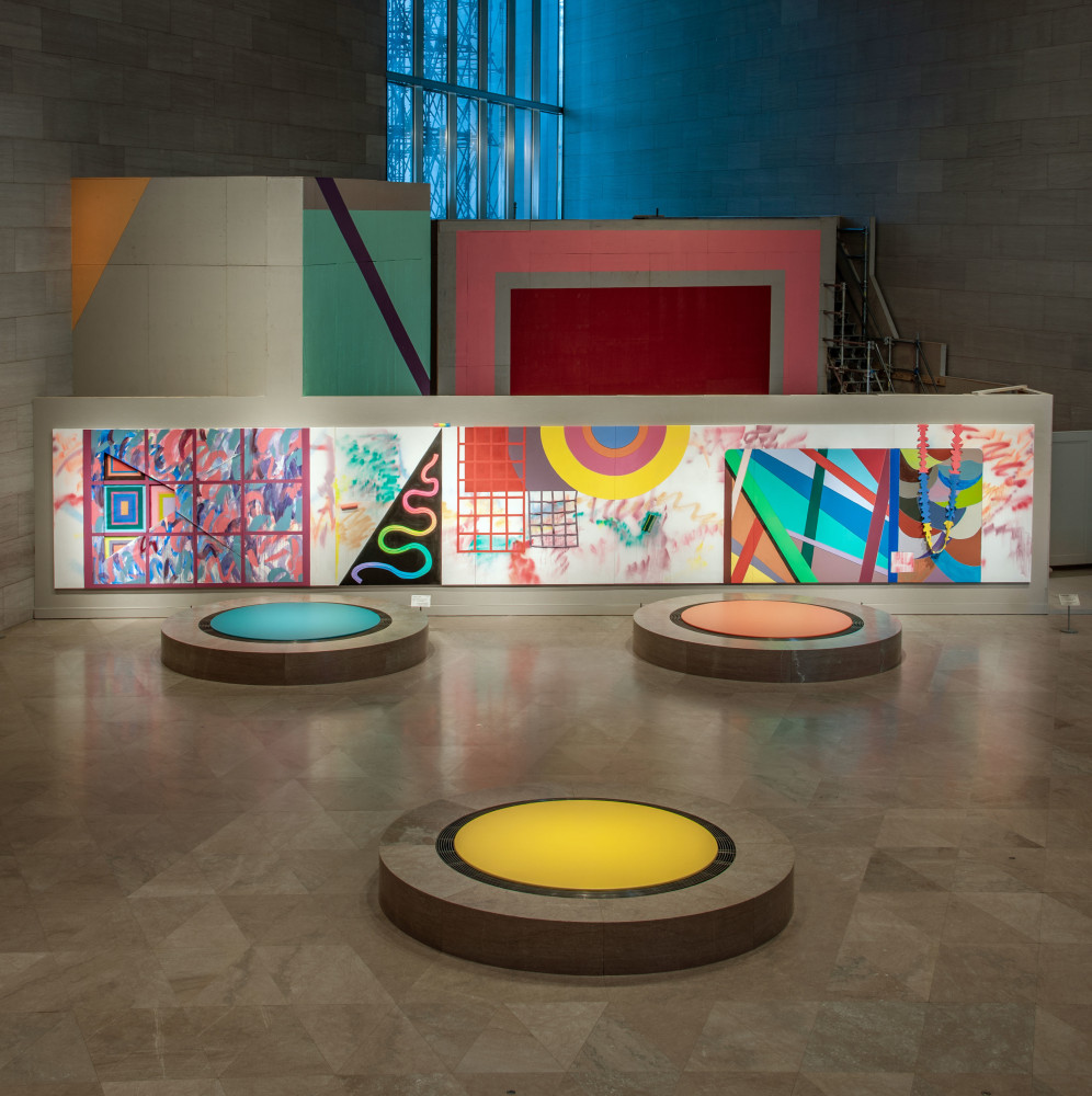 Sarah Cain My favorite season is the fall of the patriarchy​, 2021​ National Gallery of Art, Washington D.C.