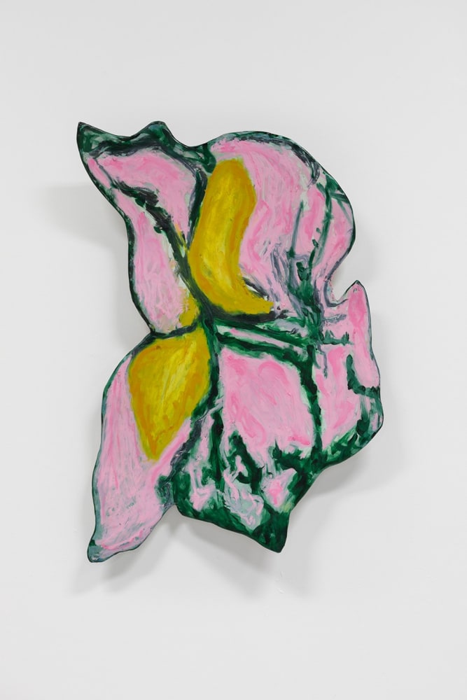 Ernesto Burgos Fixture, 2022 Wood, resin, fiberglass, cardboard and oil paint 36 x 24 x 4 inches 91.4 x 61 x 10.2 cm