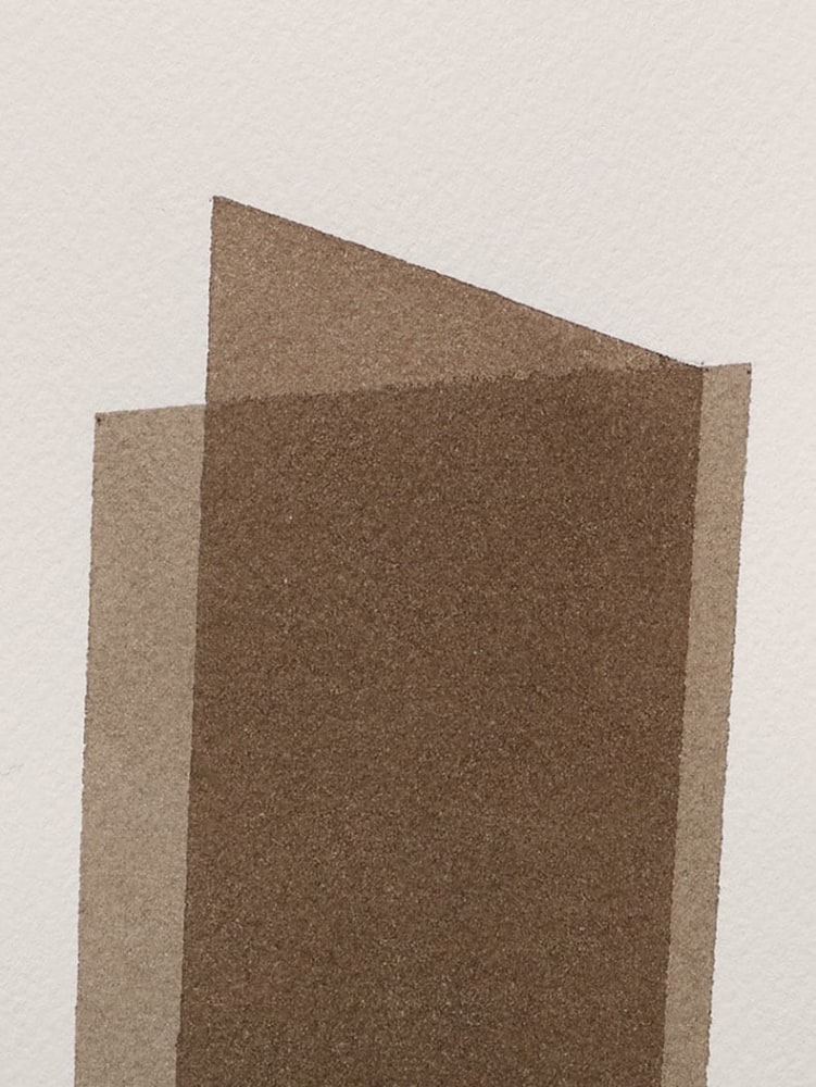 Kate Shepherd Brown, Open Door with Plane, #62, 2022 Watercolor on Arches paper Framed Dimensions: 18 7/8 x 15 1/8 x 1 1/2 inches 47.9 x 38.4 x 3.8 cm