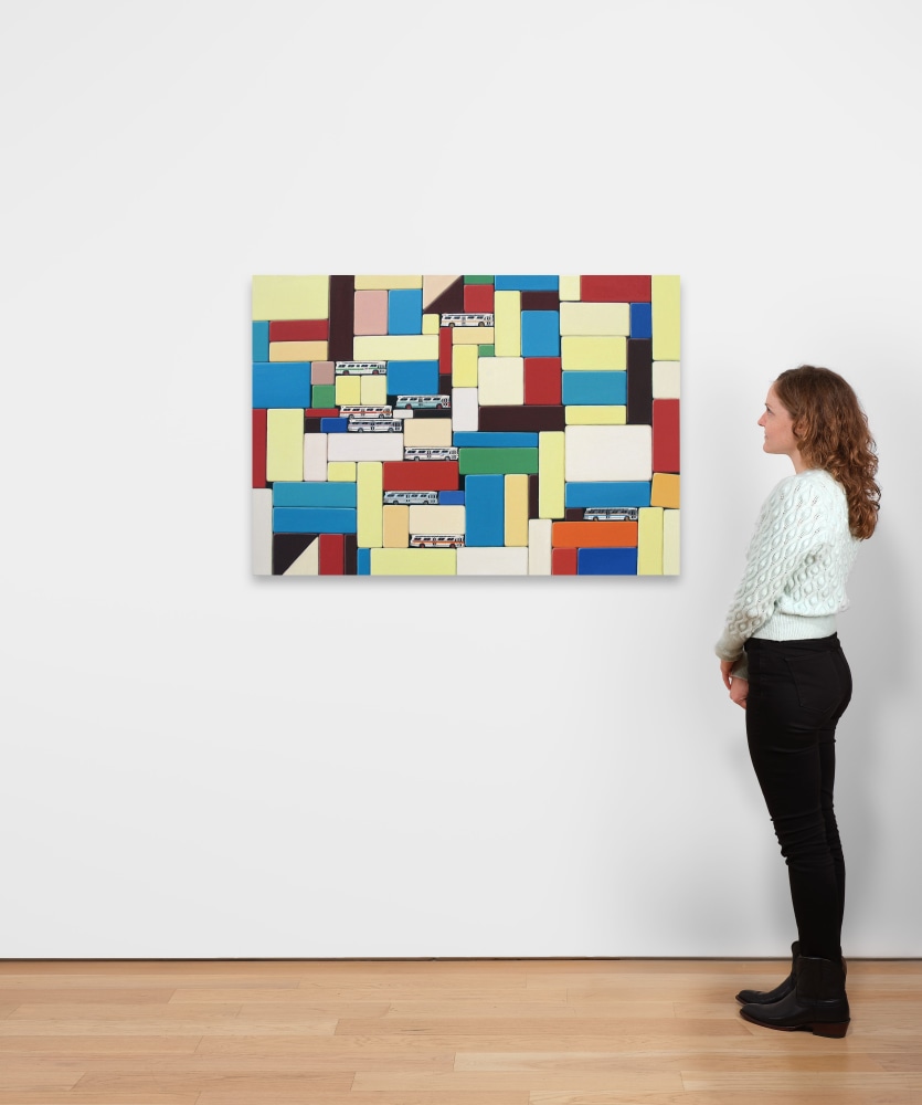 Jeremy Dickinson, Bay Area Wall Map, 2006