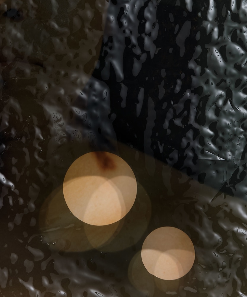 Erica Deeman Positioned Between Archives, 2023 Unique archival pigment print with hand-cut neutral density filter Framed Dimensions: 34 3/4 x 28 3/4 inches 88.3 x 71.1 cm Artwork Dimensions: 30 x 24 inches 76.2 x 61 cm