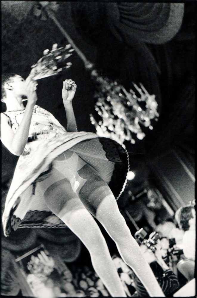 Zoe Leonard, Frontal View, Geoffrey Beene Fashion Show, 1990