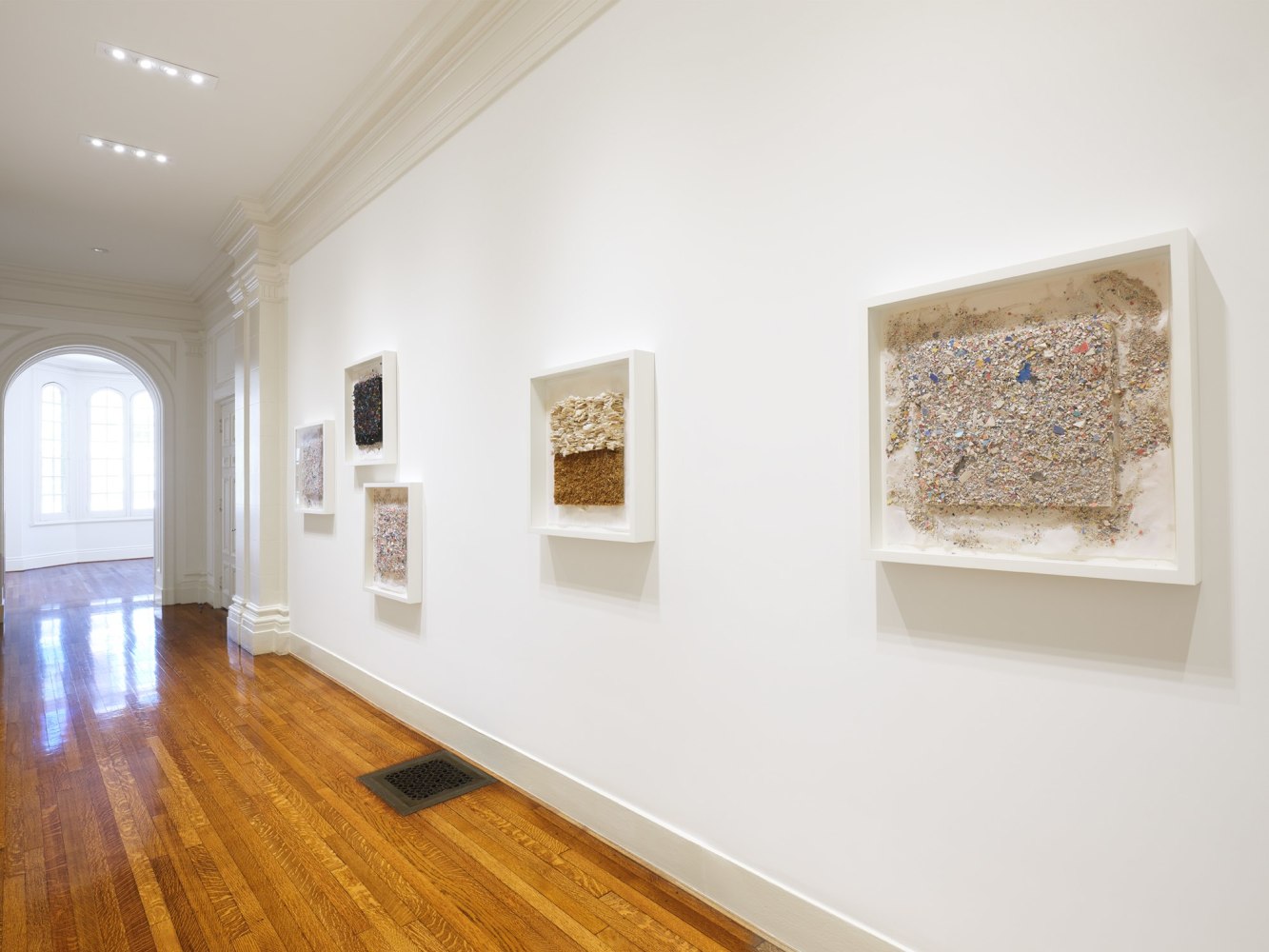 Leonardo Drew: Works on Paper 2021 exhibition installation view
