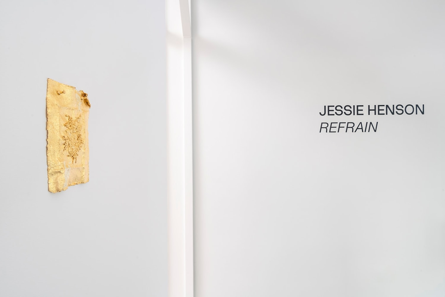 Jessie Henson Refrain installation images at Anthony Meier 2023