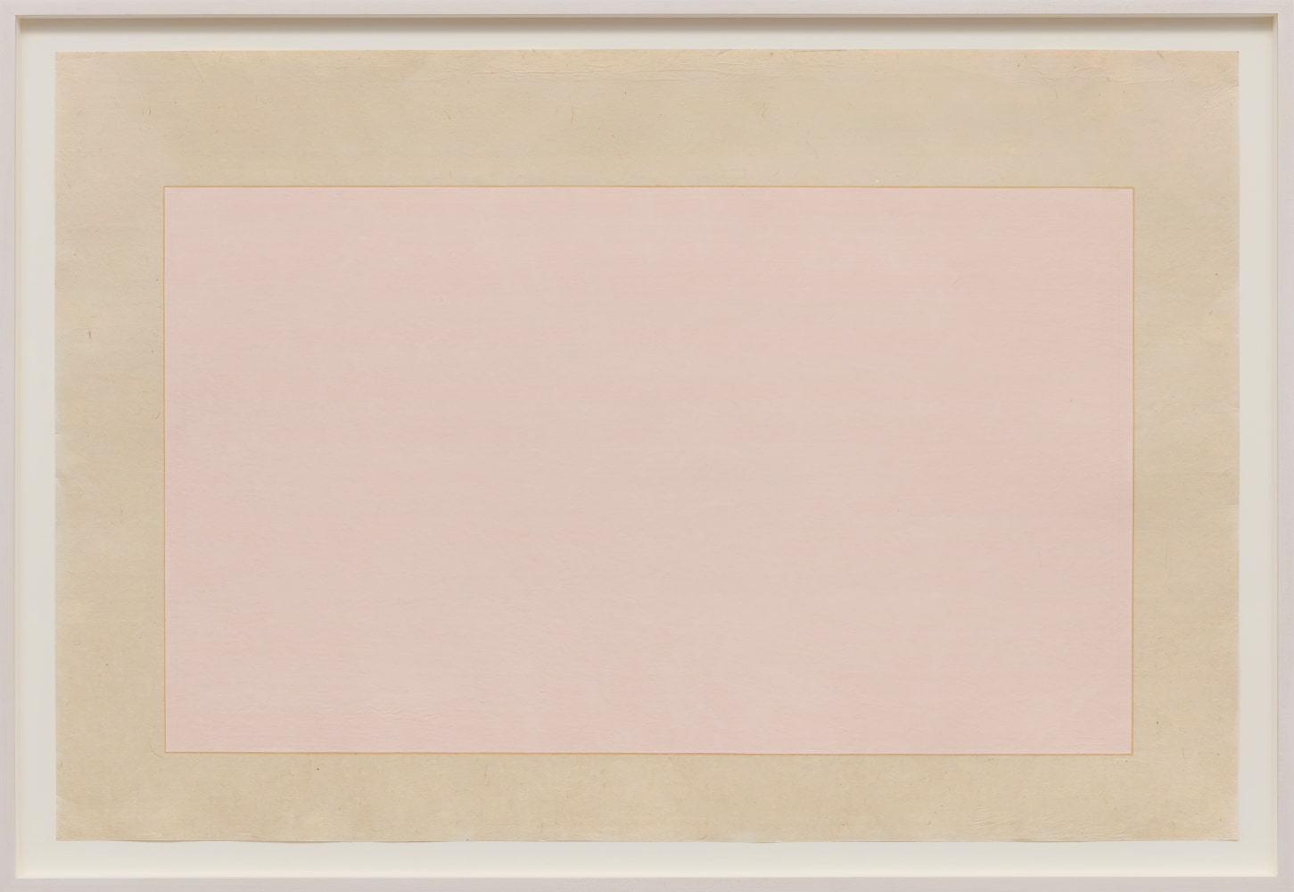 Marsha Cottrell Untitled (Pink), 2025 Archival pigment-based ink on digital ground on paper, unique Framed Dimensions: 36 1/8 x 52 1/2 x 1 3/4 inches 91.8 x 133.2 x 4.4 cm Paper Dimensions: 32 3/8 x 48 5/8 inches 82.1 x 123.5 cm