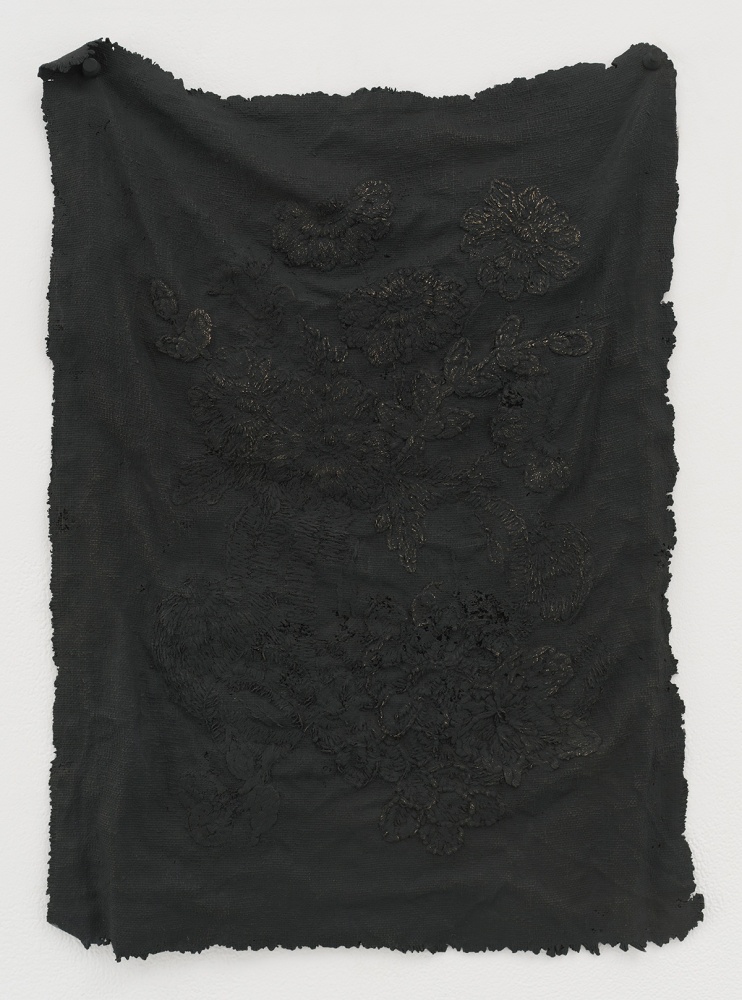 Jessie Henson Monument (lift), 2024 Inscribed on the verso with the artist's signature, name and date Unique Bronze with patina 16 3/4 x 12 x 3/4 inches 42.5 x 30.5 x 1.9 cm