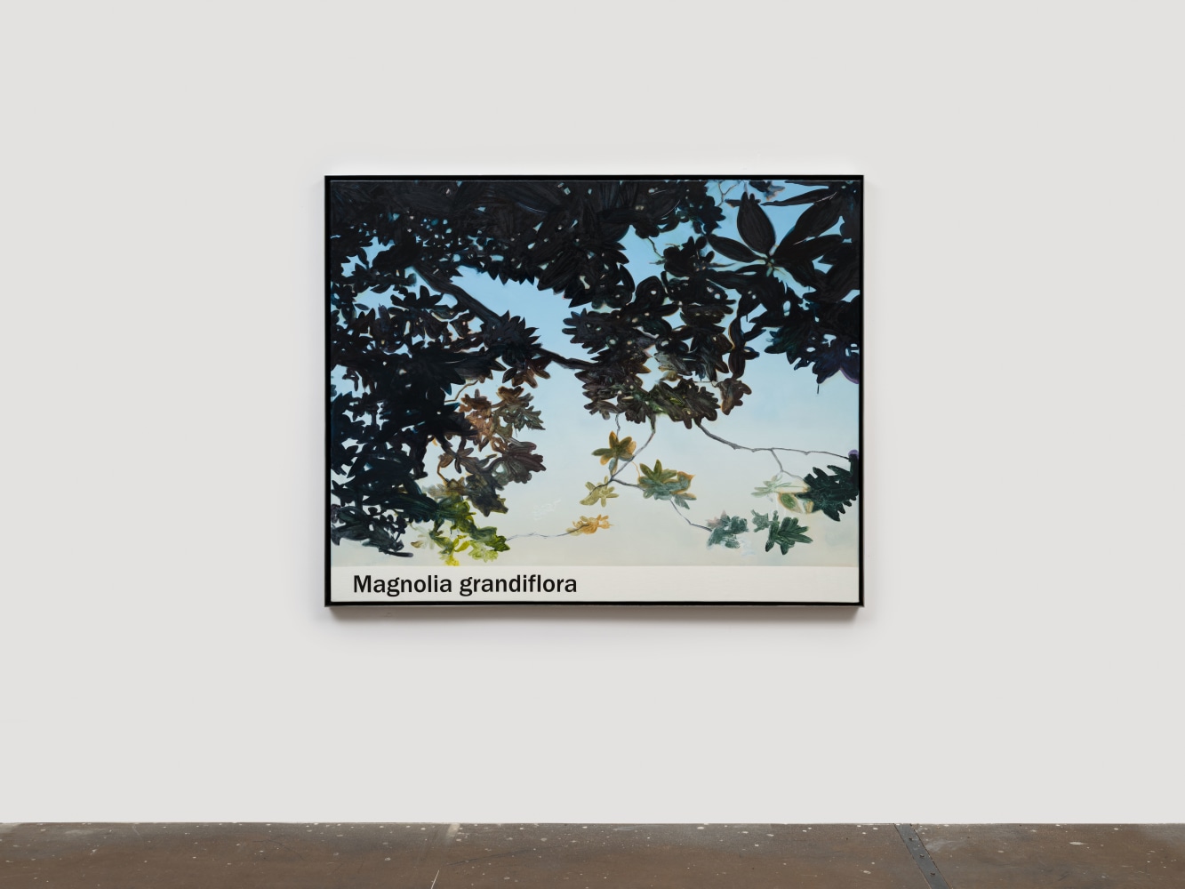 Rob Reynolds  &quot;Magnolia&quot;, 2021  Oil, alkyd and acrylic polymer paint on canvas in welded aluminum artist's frame,  Framed Dimensions:  48 3/4 x 60 3/4 inches