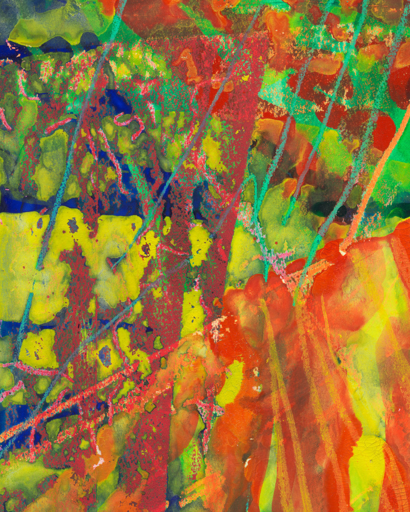 Gerhard Richter Untitled, 1984 Pastel, pencil and watercolor on paper Framed Dimensions: 13 1/4 x 17 x 2 inches 33.7 x 43.2 x 5.1 cm Paper Dimensions: 8 1/4 x 11 3/4 inches 21 x 29.8 cm