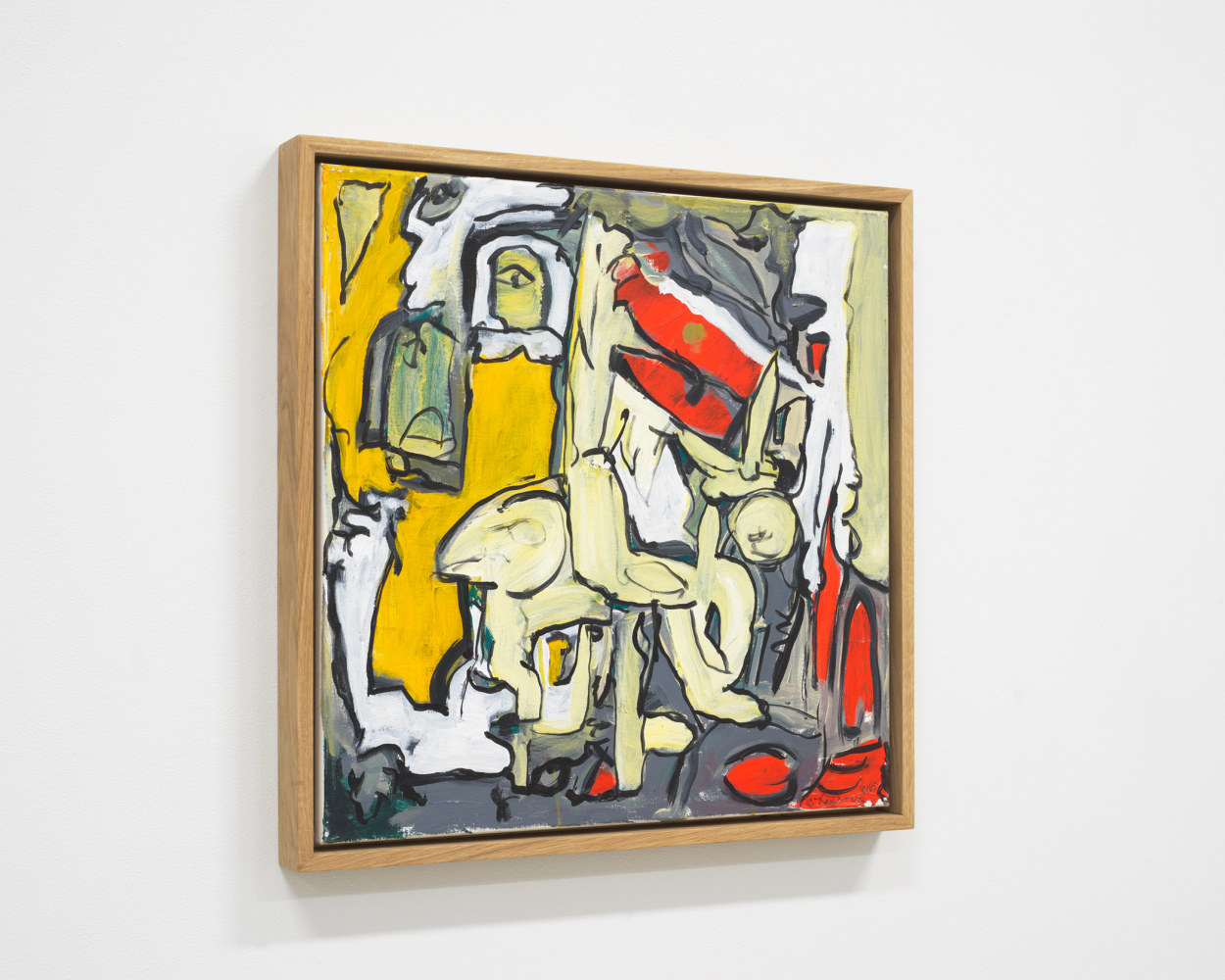 Claude Lawrence What the Traveler Saw, 2015 Acrylic on canvas 20 x 20 inches 50.8 x 50.8 cm