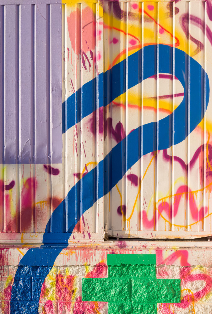 Sarah Cain hey babe take a walk on the wild side, 2015 LAND HQ, Los Angeles, CA