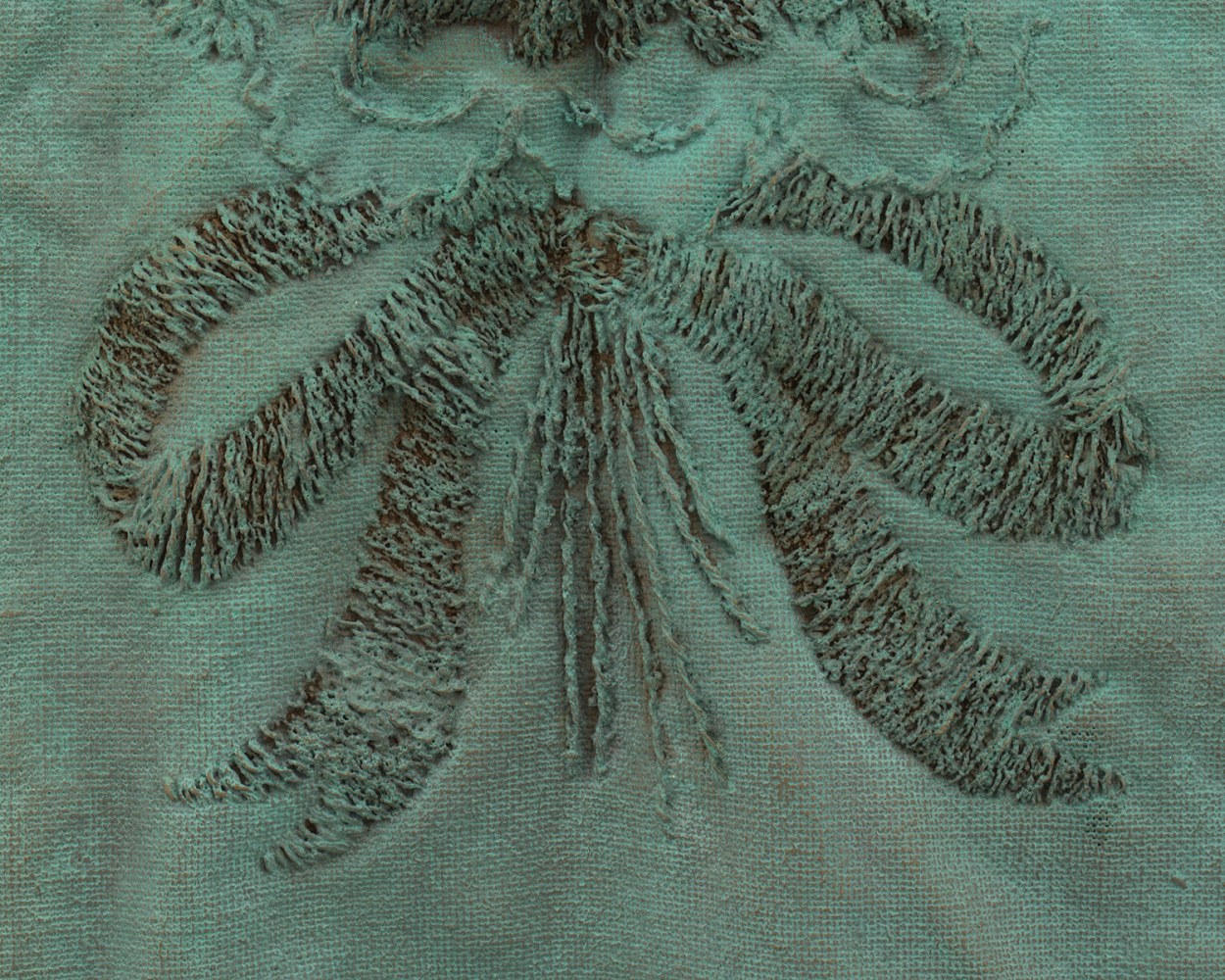 Jessie Henson Monument (present), 2024 Unique Bronze with patina and Caplain 20K gold leaf 12 x 8 3/4 x 1/2 inches 30.5 x 22.2 x 1.3 cm