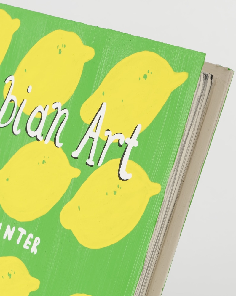 Libby Black Lesbian Art- An Encounter with Power, 2023 Paper, paint and glue 11 x 9 x 1/2 inches 27.9 x 22.9 x 1.3 cm