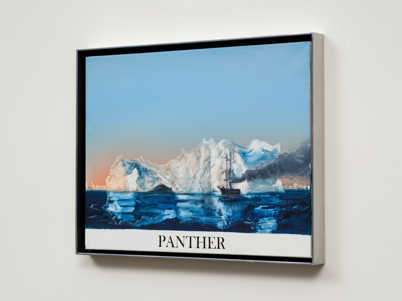 Rob Reynolds

Panther Stuck in Ice, 2017

Oil, alkyd and acrylic polymer paint on canvas in welded aluminum artist&amp;#39;s frame

Framed Dimensions:

12 3/4 x 16 3/4 inches

32.4 x 42.5 cm

$10,000