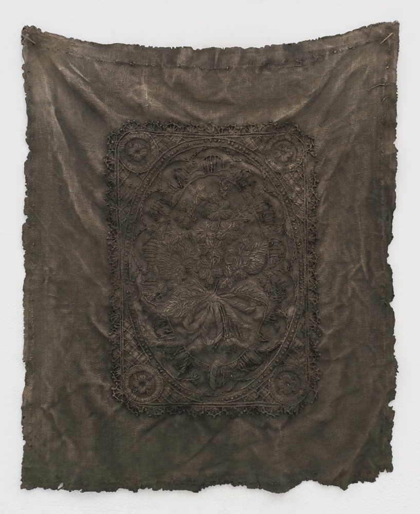 Jessie Henson Monument (grace), 2024 Unique Bronze with patina 14 5/8 x 11 7/8 x 3/4 inches 37.1 x 30.2 x 1.9 cm