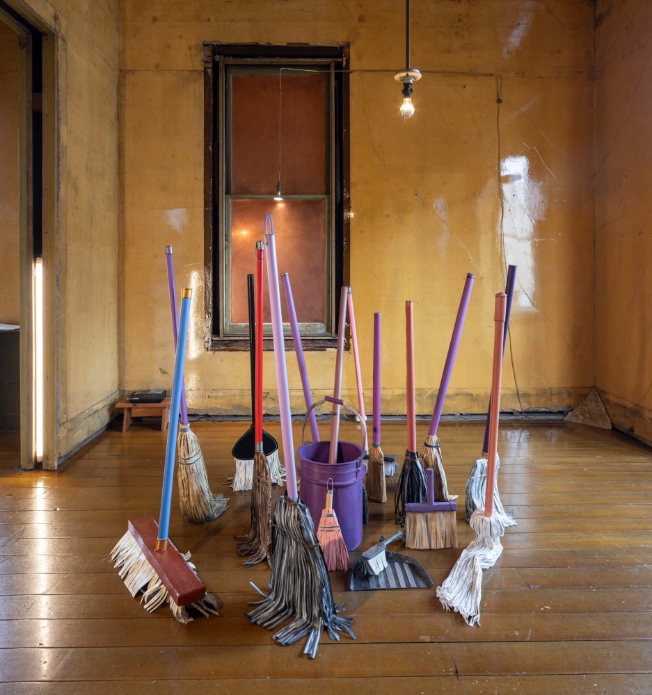 Libby Black ​Installation view from The Way Things Also Are​ at 500 Capp St, 2022