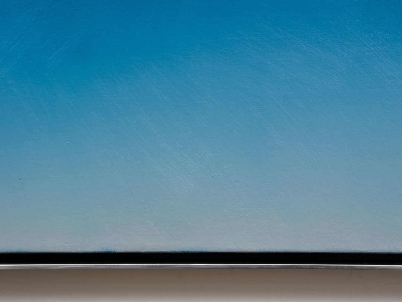 Rob Reynolds, &quot;The Great Comet Neowise Over California in 2020&quot;, 2021, Oil, alkyd and acrylic polymer paint on canvas in welded aluminum artist's frame, Framed Dimensions: 16 3/4 x 12 3/4 inches