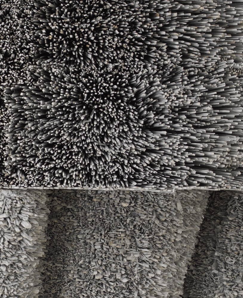 Leonardo Drew Number 119S, 2022 Wood and paint 56 x 65 x 24 inches 142.2 x 165.1 x 61 cm