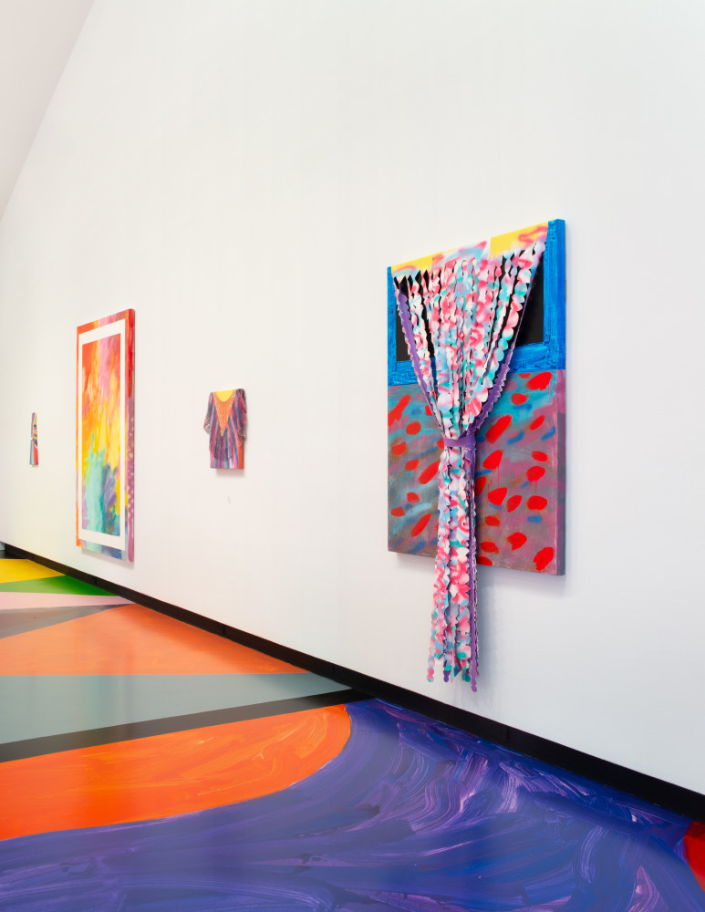 Sarah Cain—Enter the Center​, 2021​ The Frances Young Tang Teaching Museum and Art Gallery at Skidmore College