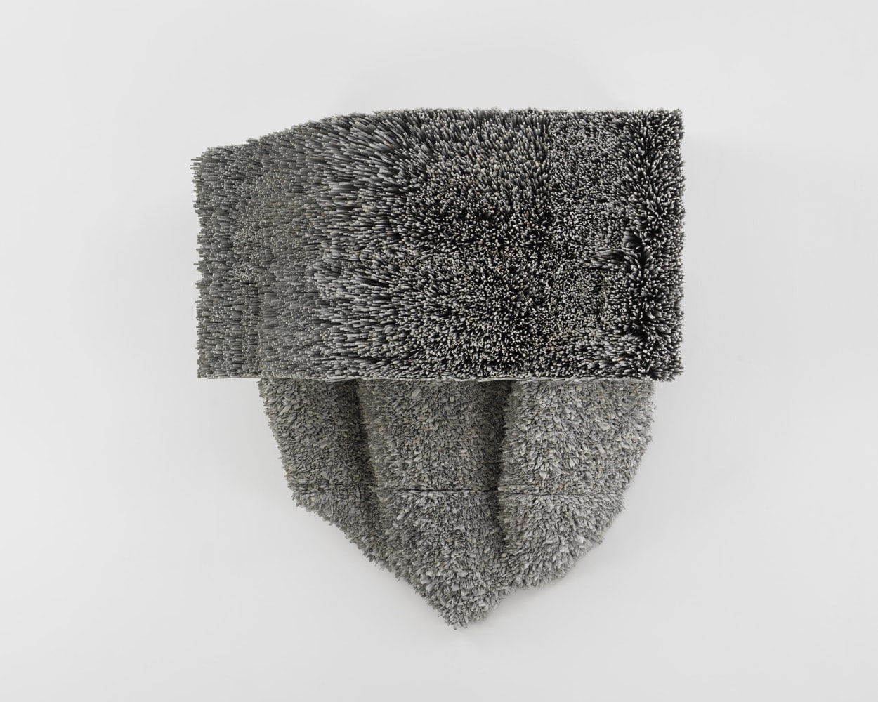 Leonardo Drew Number 119S, 2022 Wood and paint 56 x 65 x 24 inches 142.2 x 165.1 x 61 cm