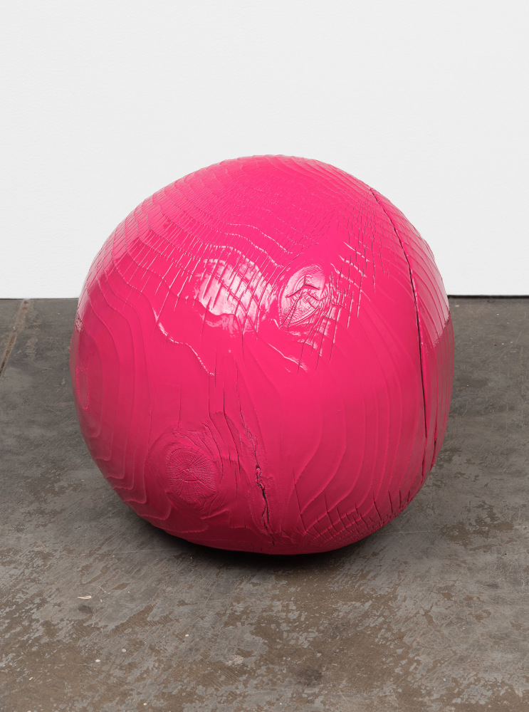 Jesse Schlesinger Untitled (c.o.), 2024 Redwood (salvaged) 24 x 24 x 24 inches 61 x 61 x 61 cm