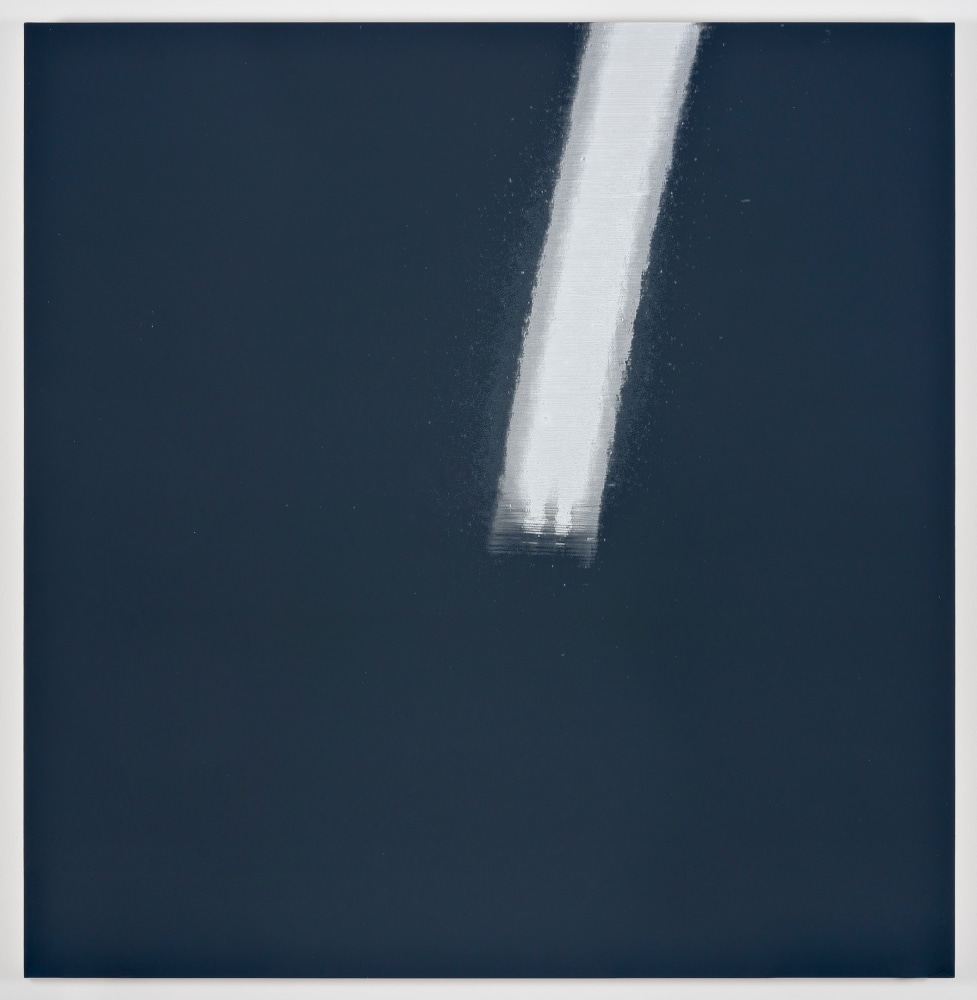 Kate Shepherd Kodak, Bolts, Giraffe Horns, 2018 Screen printed enamel and enamel on panel Five panels 41 x 42 inches each (104.1 x 106.7 cm) 41 x 210 inches overall (104.1 x 533.4 cm)