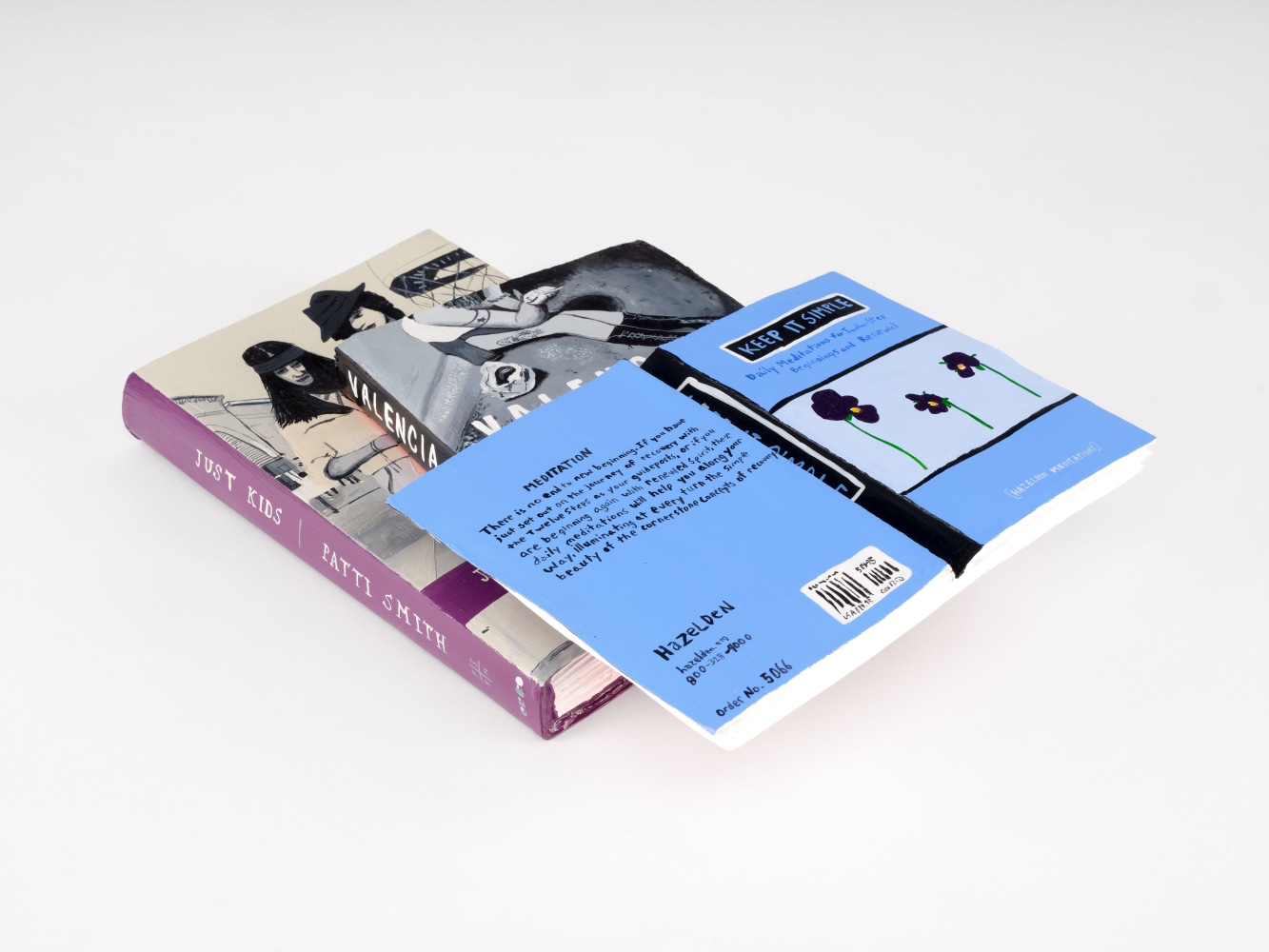 Libby Black Just Kids, Valencia, and Keep it Simple, 2023 Paper, paint and glue 13 x 9 x 2 1/2 inches 33 x 22.9 x 6.3 cm