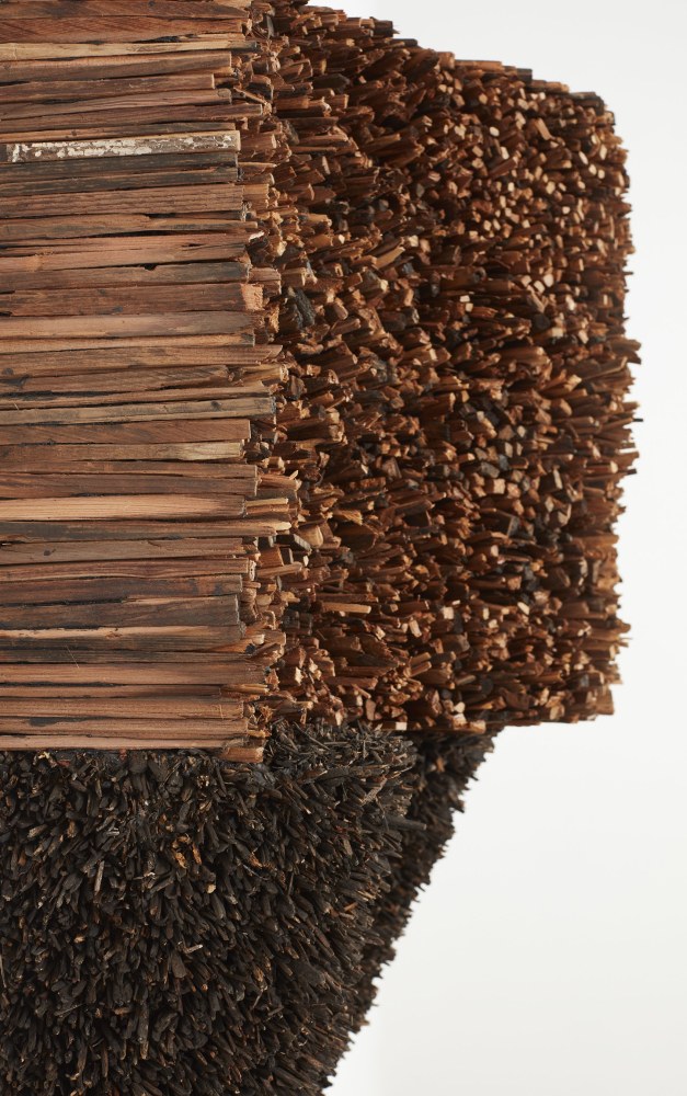 Leonardo Drew Number 79S, 2020 Wood 31 x 24 x 12 inches 78.7 x 61 x 30.5 cm