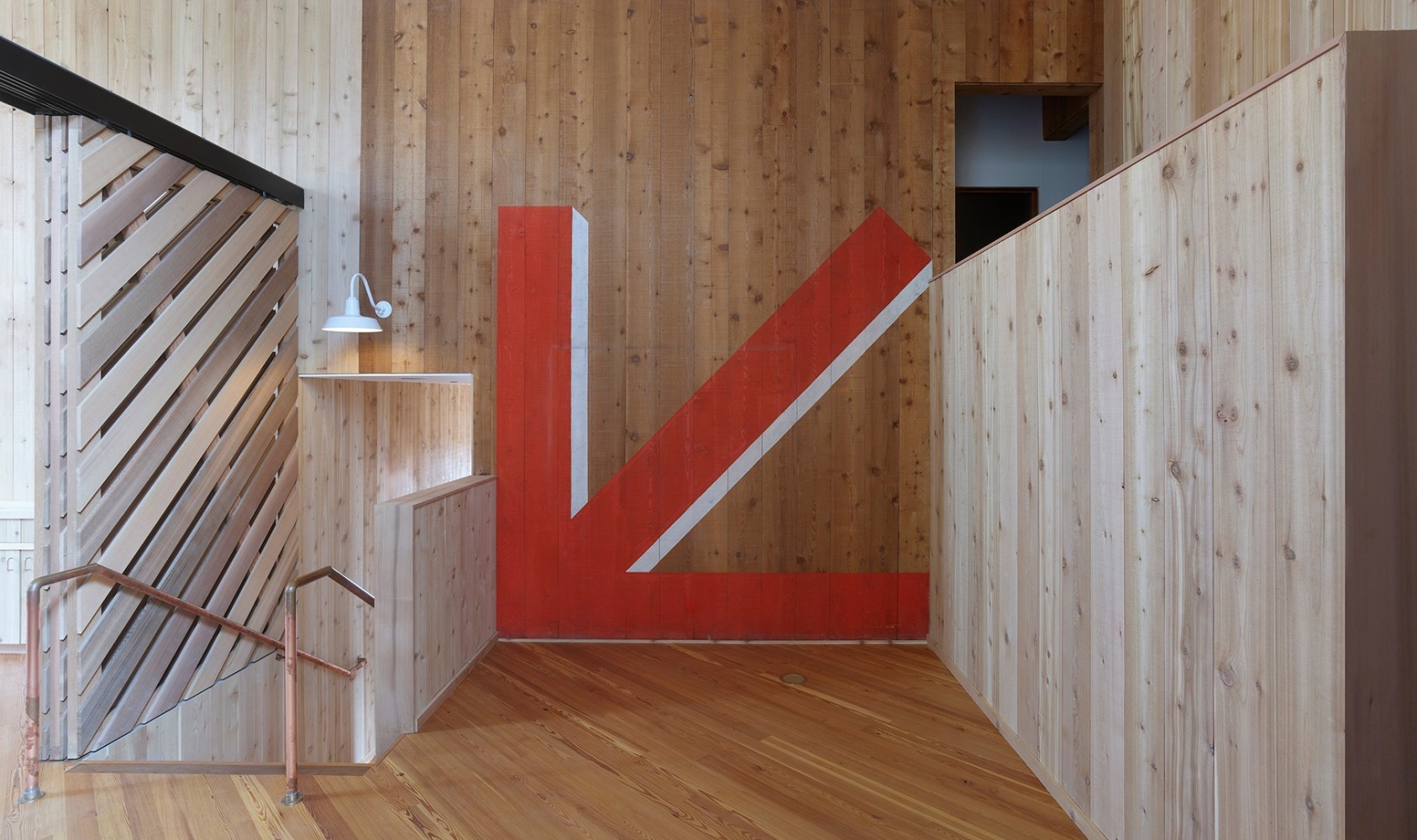 Barbara Stauffacher Solomon Supergraphic at Sea Ranch, 1965