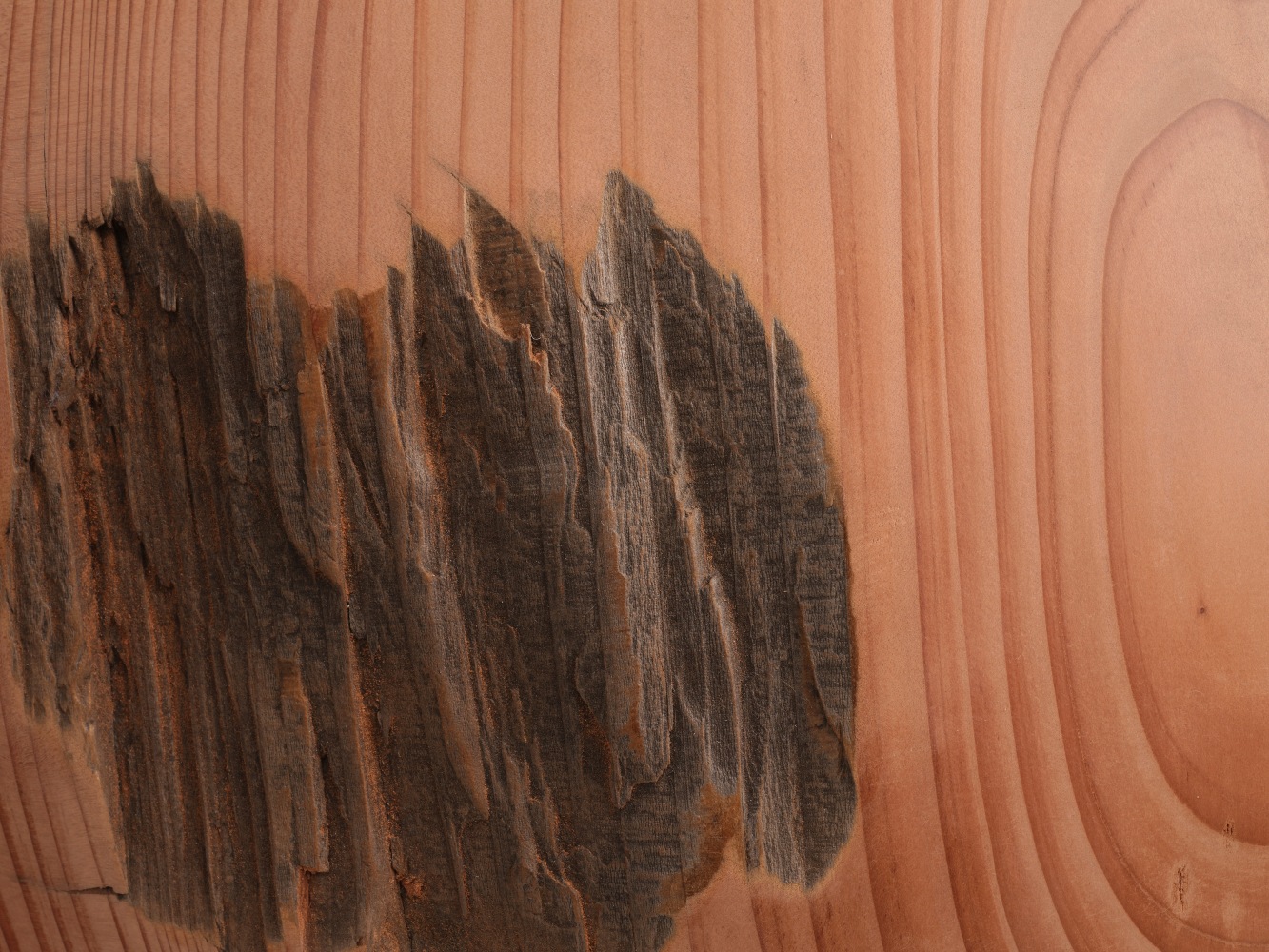 Jesse Schlesinger riprap of things., 2024 Redwood (salvaged) 18 x 19 x 24 inches 45.7 x 48.3 x 61 cm